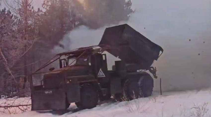 На Херсонском направлении «Град» стер боевиков ВСУ, видео