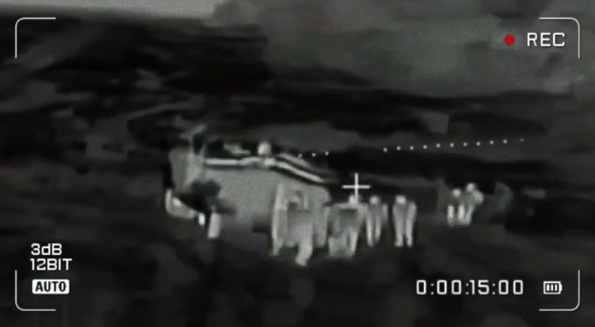 На Херсонском направлении дрон ударил по толпе боевиков ВСУ - видео