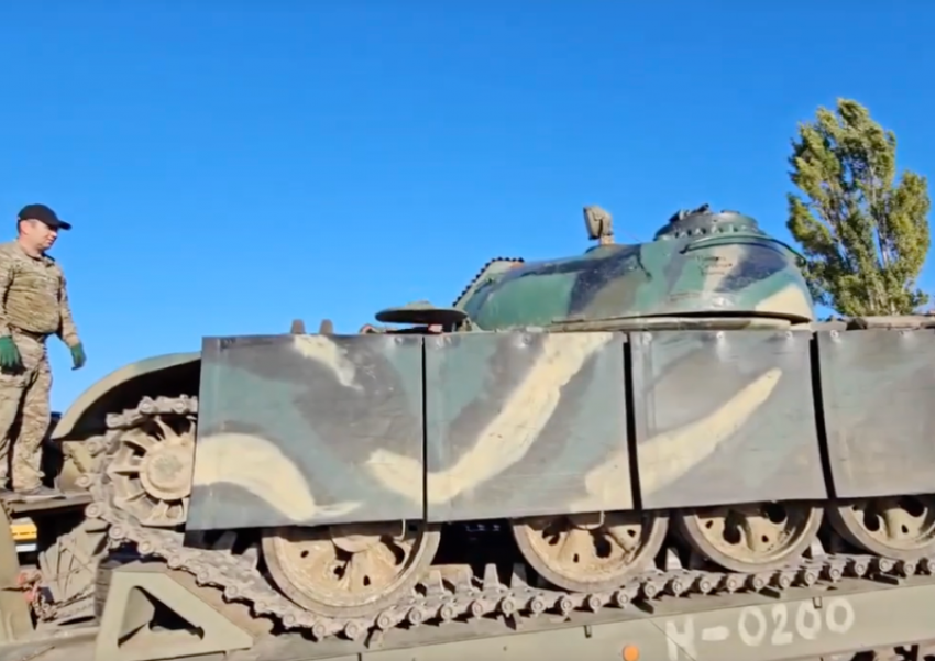 Настоящий танк украсит Скадовск ко Дню города