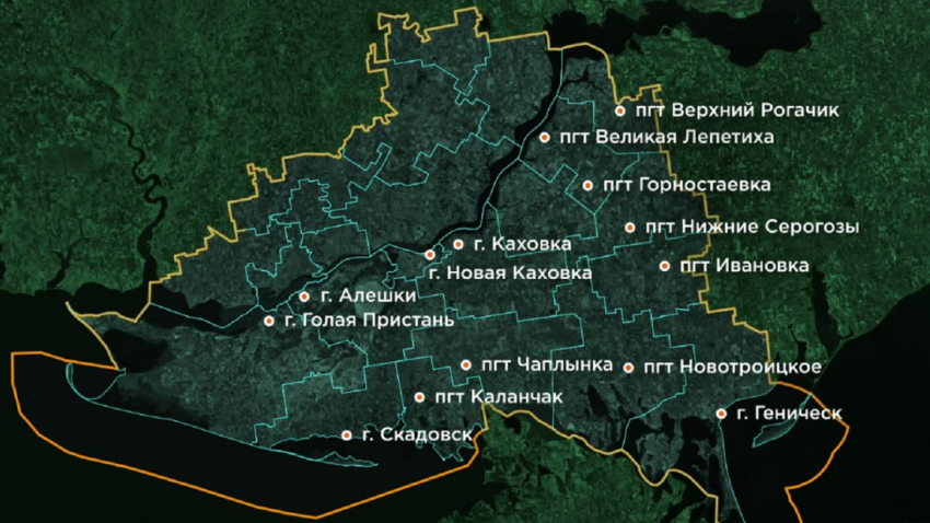 В Херсонской области определены новые точки роста