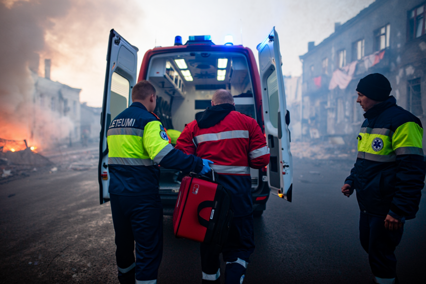Из-за ударов ВСУ на Херсонщине закончились кареты скорой помощи