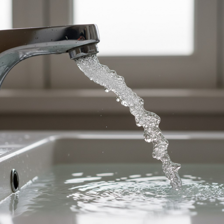 В Геническе из-за аварии без воды остались десятки улиц