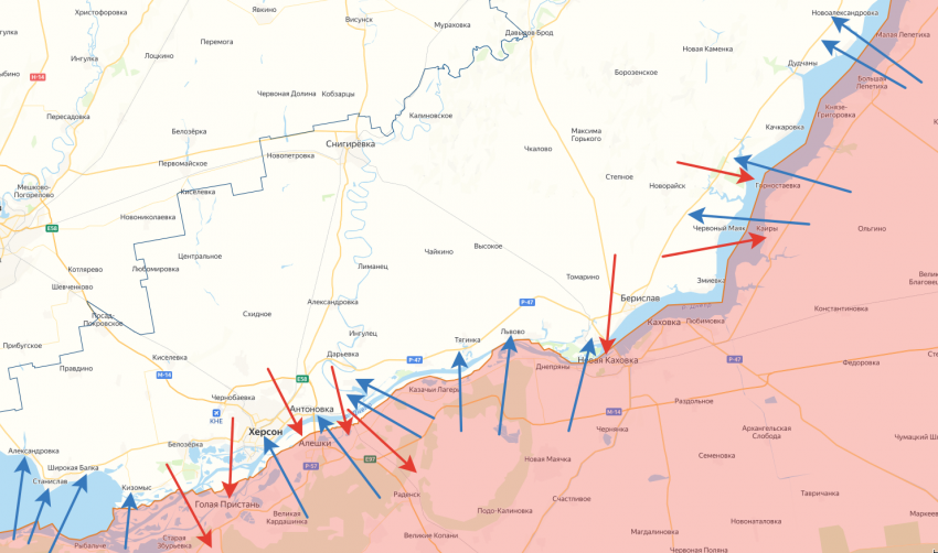 За минувшие сутки территорию Херсонской области обстреляли 87 раз