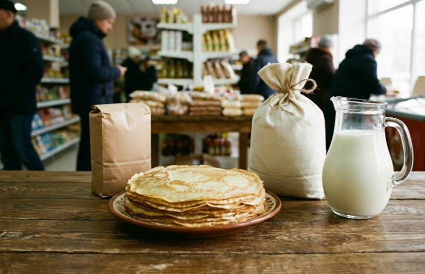 Стоимость продуктов для масленичного стола раскрыли в Херсонской области