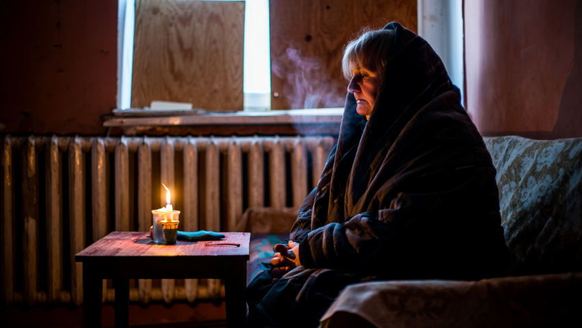 Херсон полностью обесточен после массированного удара по Украине