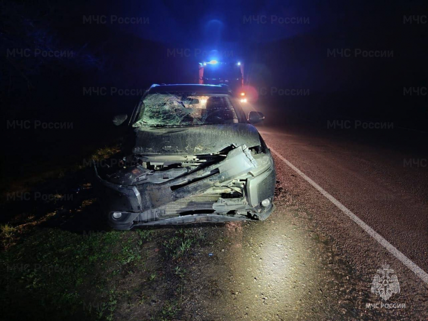 В серьезном ДТП потребовалась помощь херсонских спасателей