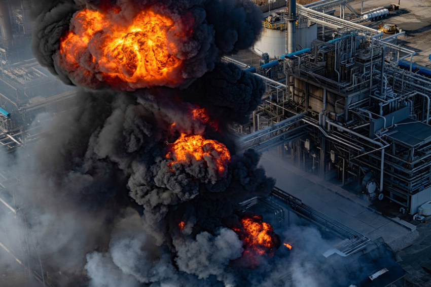 Ночью в Херсоне произошла серия взрывов