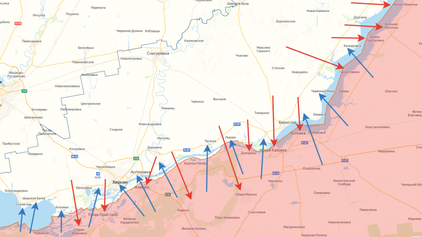 По Херсонской области выпустили 60 снарядов за сутки: двое погибли, ещё семь человек пострадали