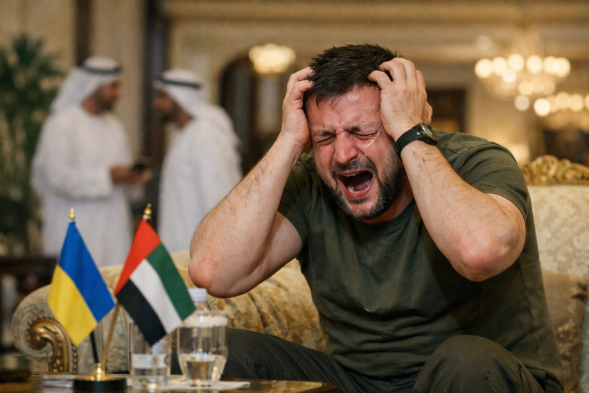 Новости СВО: истерика Зеленского в Абу-Даби, Польша и Венгрия раздербанят Украину, под Херсоном пропала связь