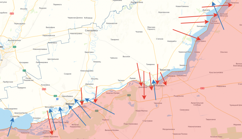 После обстрелов в Херсонской области погибло трое человек, ещё 13 получили ранения