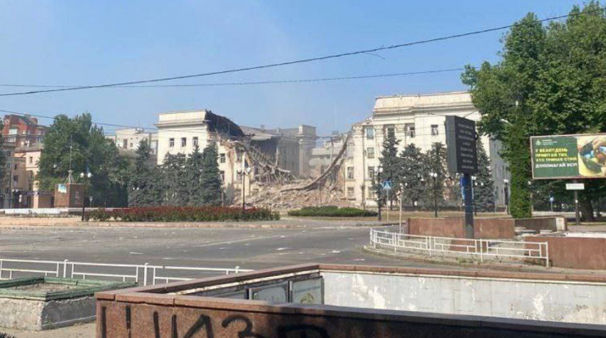 В Херсоне добили центр принятия решения