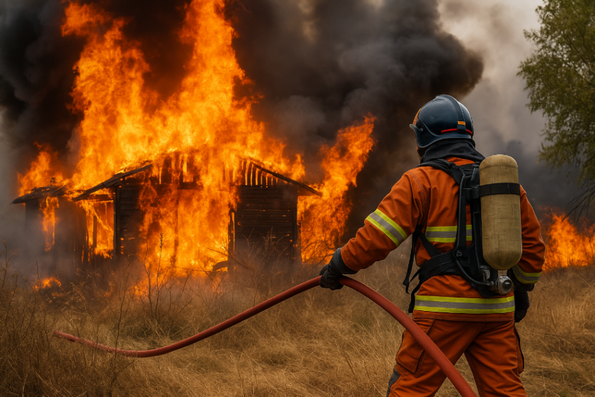 МЧС за сутки потушило 18 пожаров в Херсонской области