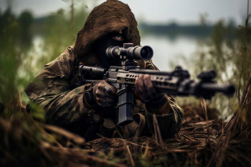 В Херсонской области снайперская пара разнесла тяжелый дрон ВСУ с 800 метров 