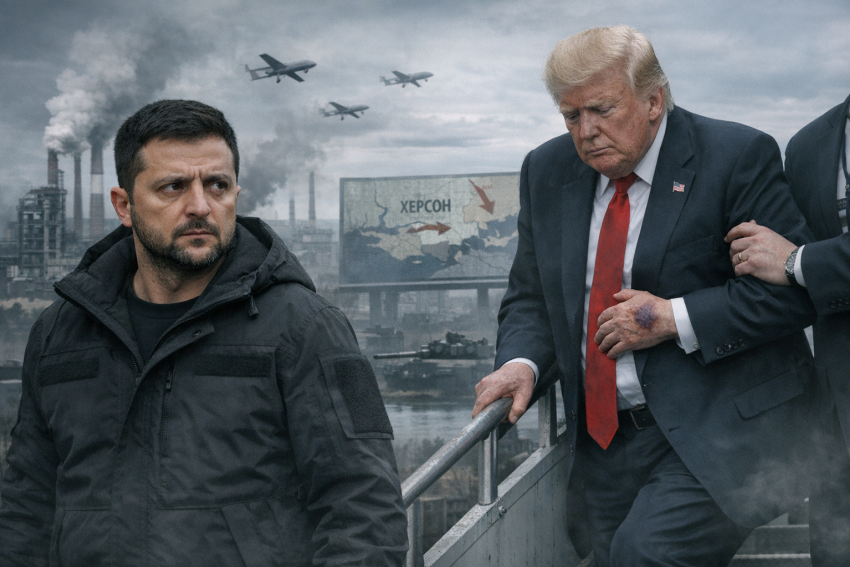 Новости СВО: призывы сжечь Москву, инсульт Трампа и подготовка к захвату Херсона