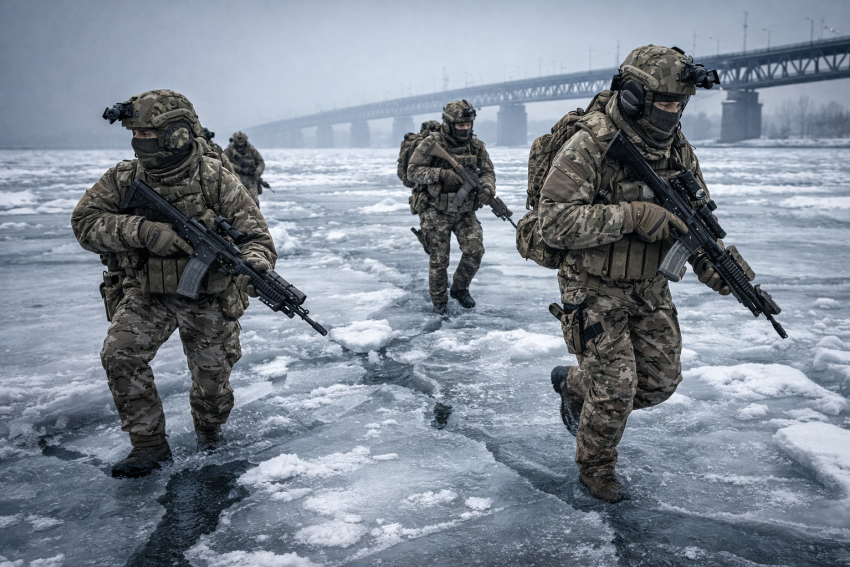 Может ли лёд на Днепре повлиять на освобождение Херсона