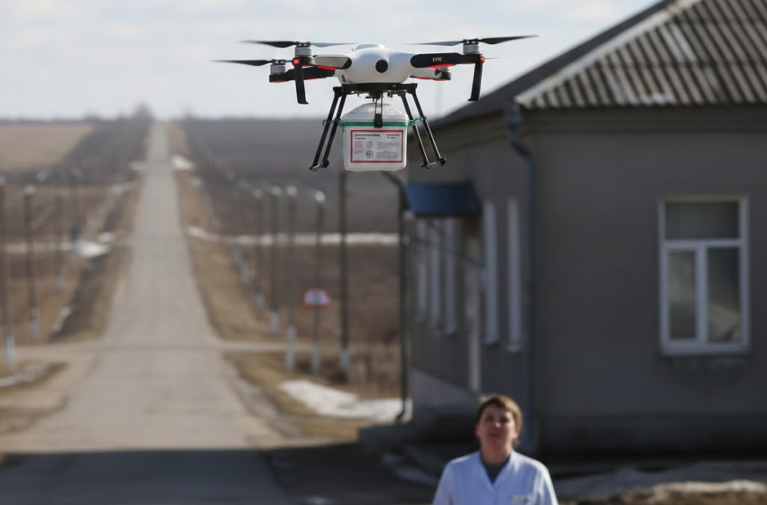 Дроны будут доставлять лекарства в больницы Херсонской области за счет ОМС