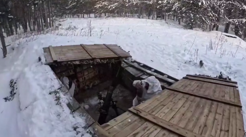 Миномётный взвод ВС РФ уничтожил украинских боевиков на Херсонском направлении, видео