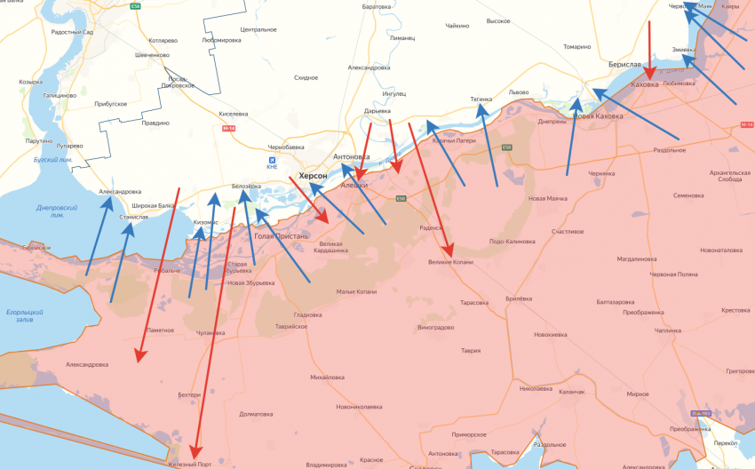 Херсонскую область обстреляли больше 30 раз: один человек погиб, ещё шесть получили ранения